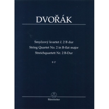STREICHQUARTETT 2 B-DUR B.17