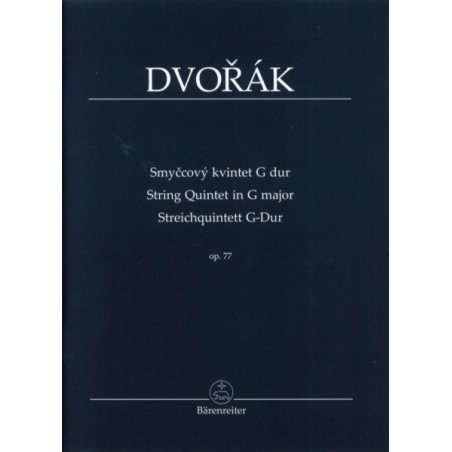 STREICHQUINTETT G-DUR OP.77