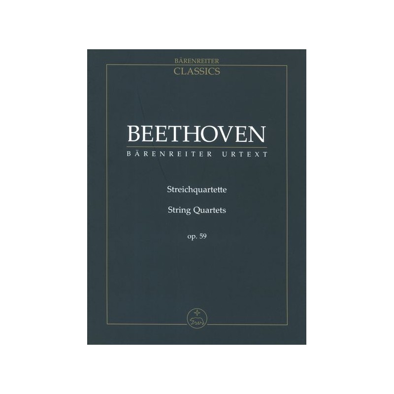 STREICHQUARTETTE OP.59