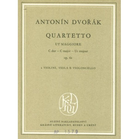 QUARTETTO OP 61 C DUR
