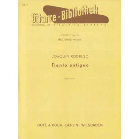 TIENTO ANTIGUO