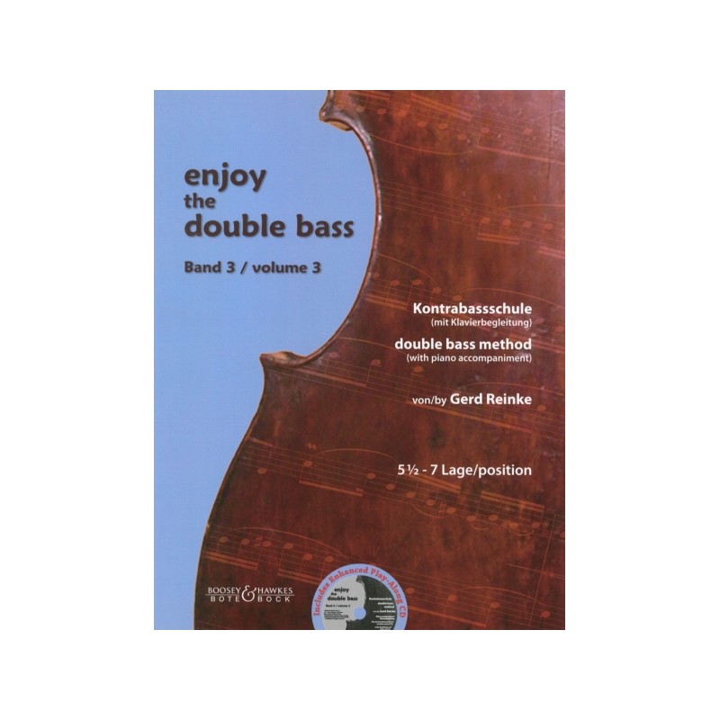 ENJOY THE DOUBLE BASS VOL.3 + CD
