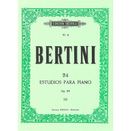 24 PRIMEROS ESTUDIOS OP.29