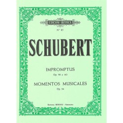 IMPROMPTUS OP.90 Y OP.142 / MOMENTOS MUSICALES OP.