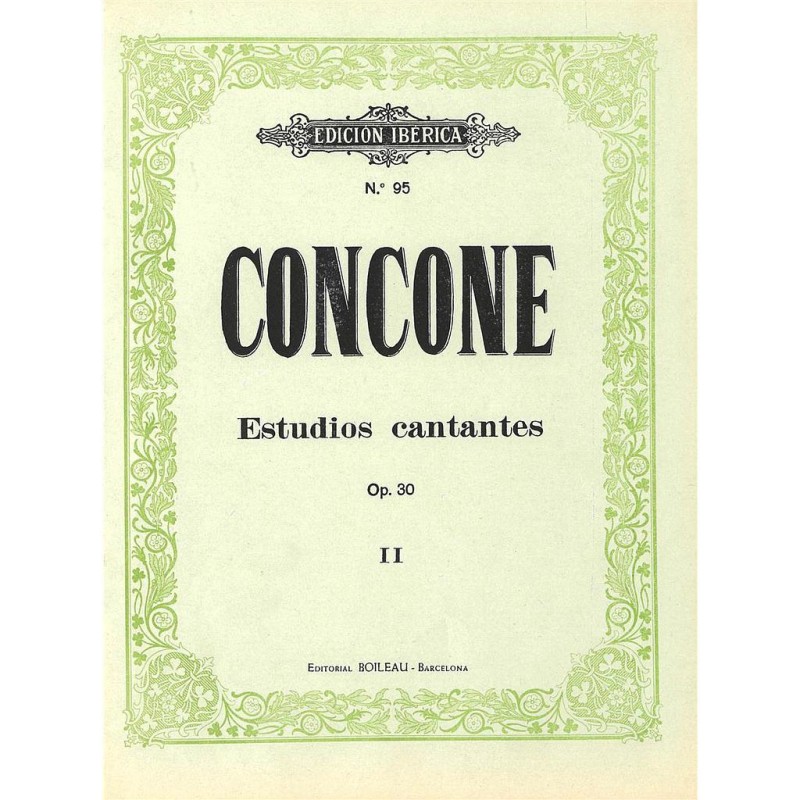 20 ESTUDIOS CANTANTES OP.30