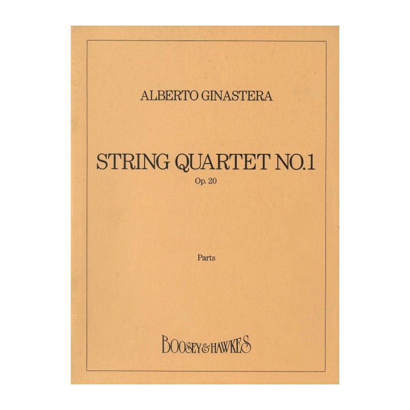 STRING QUARTET 1 OP.20