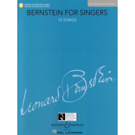 BERNSTEIN FOR SINGERS (MEZZO-SOPRANO)