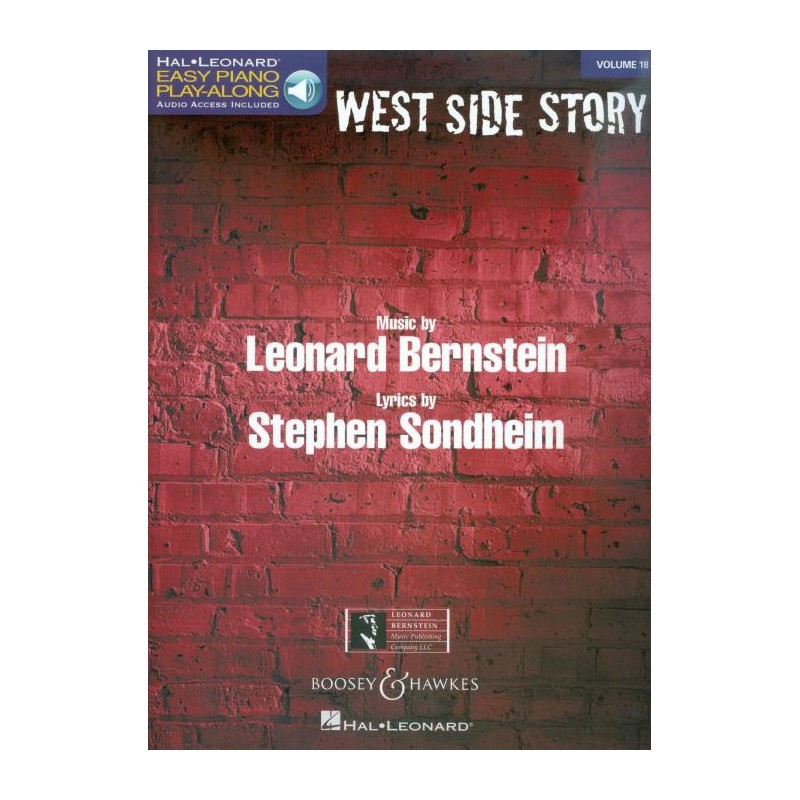 EASY PIANO PLAY-ALONG WEST SIDE STORY