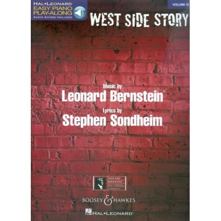 EASY PIANO PLAY-ALONG WEST SIDE STORY