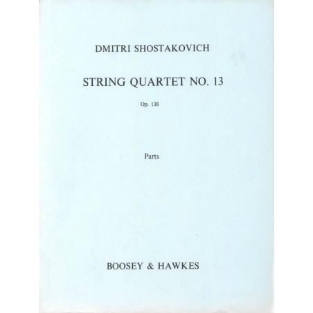 STRING QUARTET Nº13 OP.138