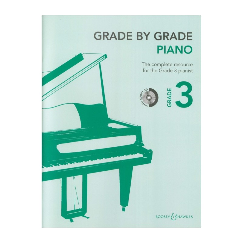 GRADE BY GRADE PIANO GRADE 3 + CD