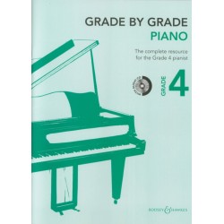 GRADE BY GRADE PIANO GRADE 4 + CD