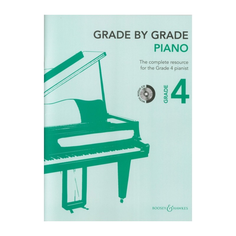 GRADE BY GRADE PIANO GRADE 4 + CD