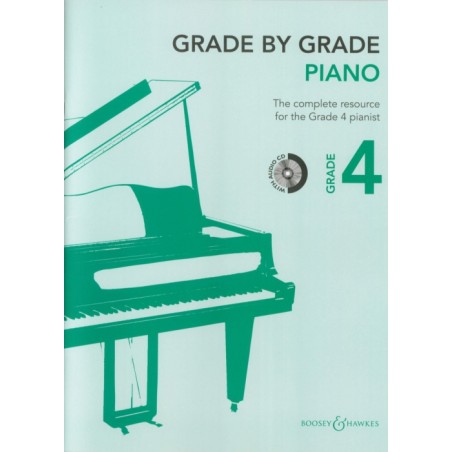GRADE BY GRADE PIANO GRADE 4 + CD
