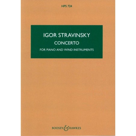 CONCERT FOR PIANO AND WIND INSTRUMENTS