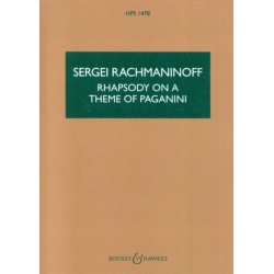 RHAPSODY ON A THEME OF PAGANINI OP.43