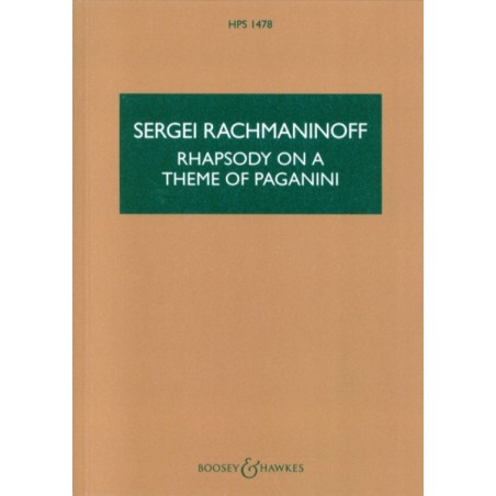 RHAPSODY ON A THEME OF PAGANINI OP.43