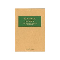 CONCERTO FOR 2 PIANOS-PERCUSSION-ORCHEST