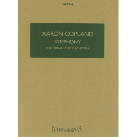 SYMPHONY FOR ORGAN AND ORCHESTRA