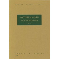 AN DIE NACHGEBORENEN