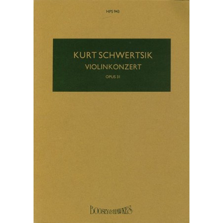 VIOLINKONZERT OP 31