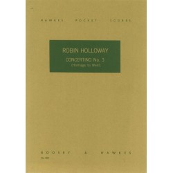 CONCERTINO Nº3 HOMAGE TO WEILL