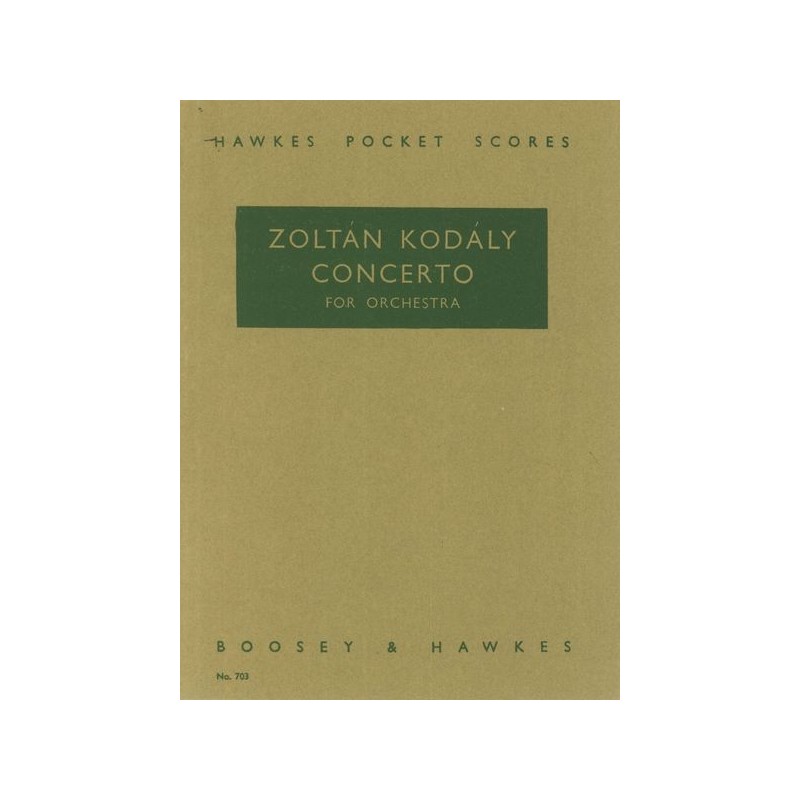 CONCERTO FOR ORCHESTRA