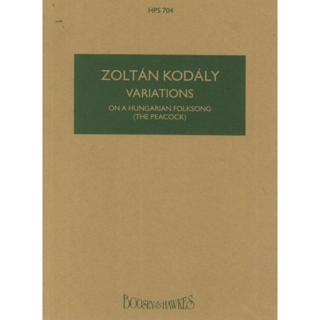 VARIATIONS ON A HUNGARIAN FOLK SONG