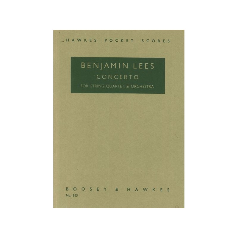 CONCERTO FOR STRING QUARTET AND ORCHESTR