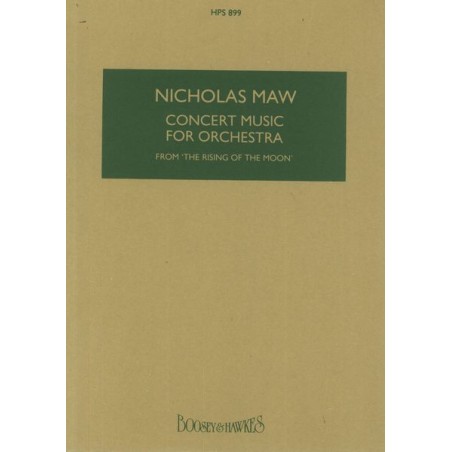 CONCERT MUSIC FOR ORCHESTRA