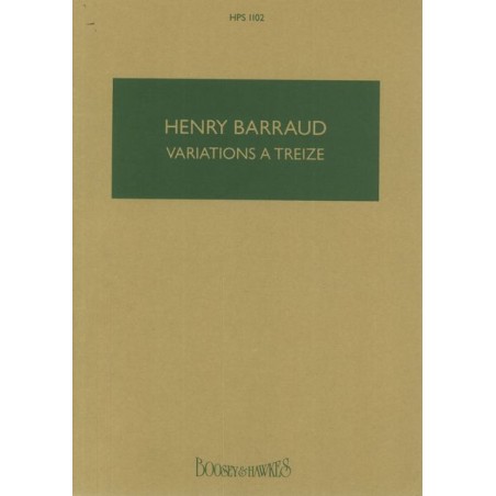 VARIATIONS A TREIZE