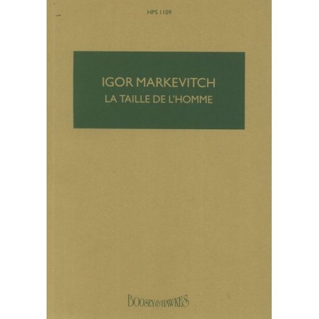 LA TAILLE DE L'HOMME