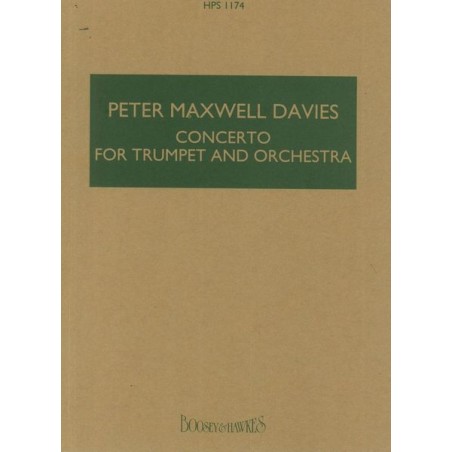 CONCERTO FOR TRUMPET AND ORCHESTRA