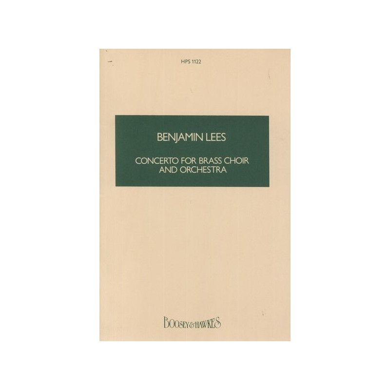 CONCERTO FOR BRASS CHOIR AND ORCHESTRA