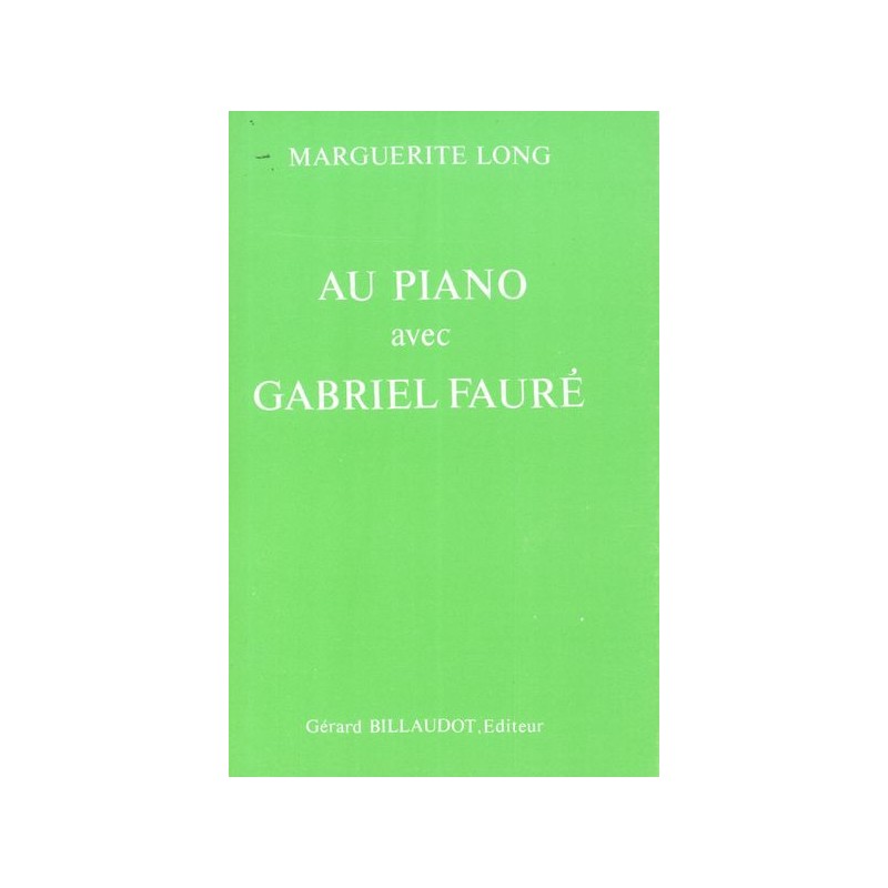 AU PIANO AVEC FAURE
