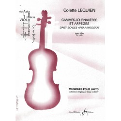 GAMMES JOURNALIERES ET ARPEGES