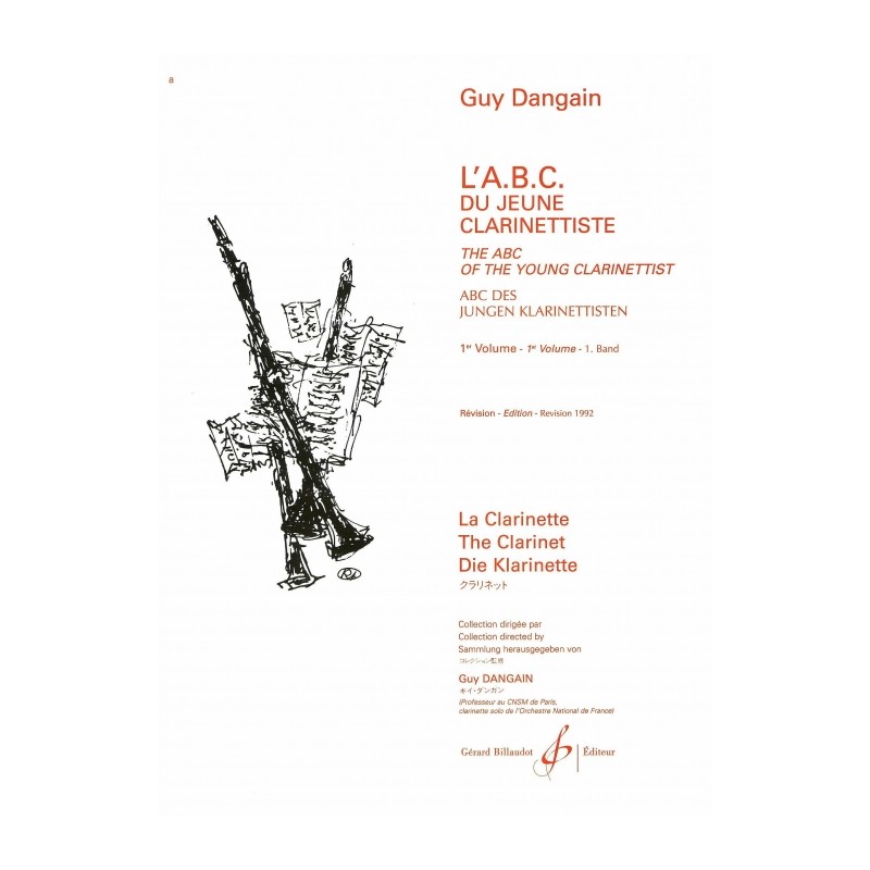L'ABC DU JEUNE CLARINETTISTE 1