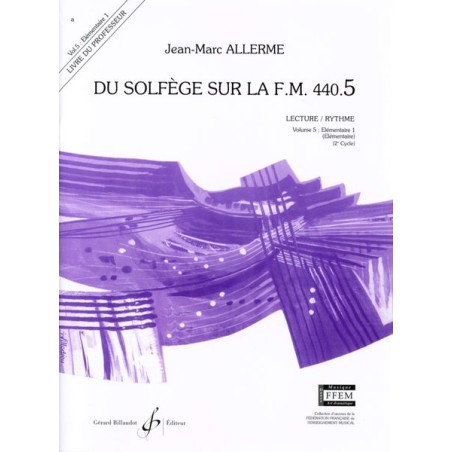 DU SOLFEGE SUR LA FM.440.5 (LECTURE/RYTHME) PROFE