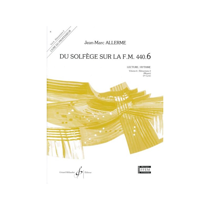 DU SOLFEGE SUR LA FM.440.6 (LECTURE/RYTHME) PROFE