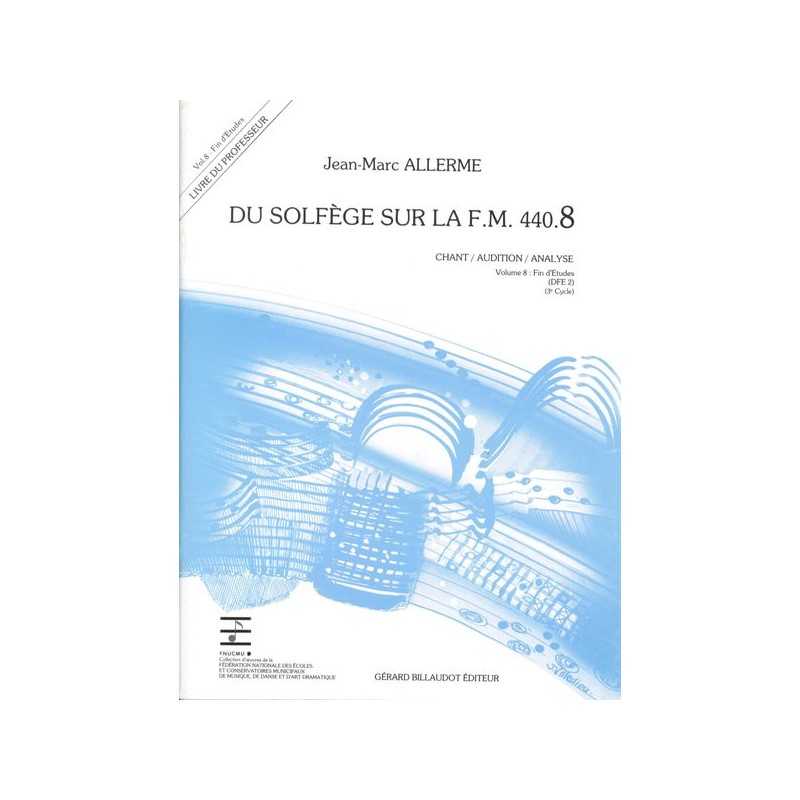 DU SOLFEGE SUR LA FM.440.8 (CHANT/AUD/ANAL) PROFE