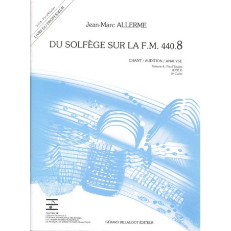 DU SOLFEGE SUR LA FM.440.8 (CHANT/AUD/ANAL) PROFE