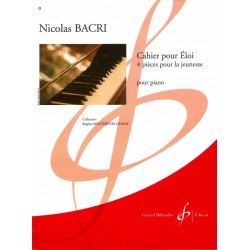CAHIER POUR ELOI - 4 PIECES POUR LA JEUNESSE