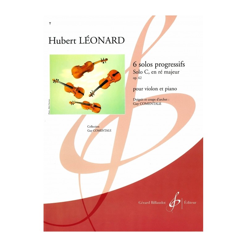 6 SOLOS PROGRESSIFS - SOLO C RE MAJEUR OP.62
