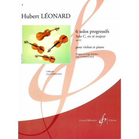 6 SOLOS PROGRESSIFS - SOLO C RE MAJEUR OP.62