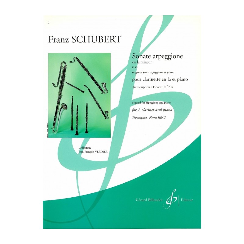 SONATE ARPEGGIONE LA-MINEUR D.821