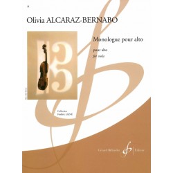 MONOLOGUE POUR ALTO