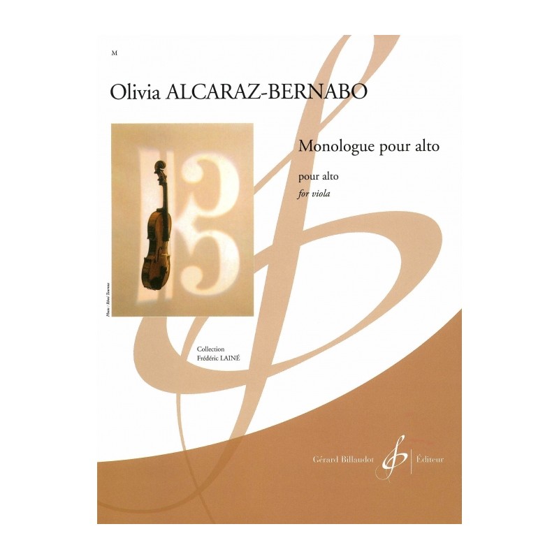 MONOLOGUE POUR ALTO