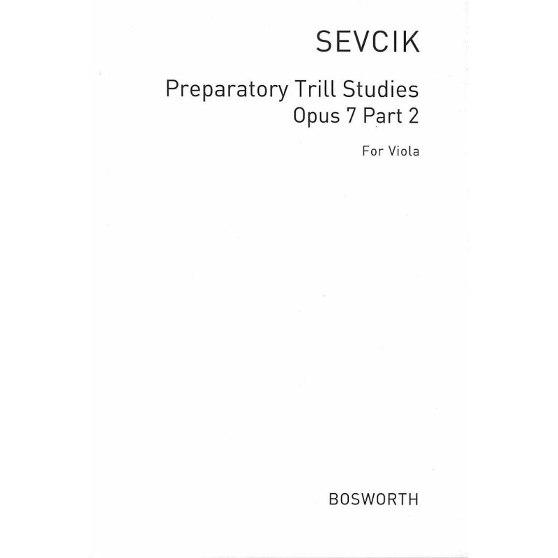 PREPARATORY TRILL STUDIES OP.7/2
