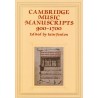CAMBRIDGE MUSIC MANUSCRIPTS, 900-1700