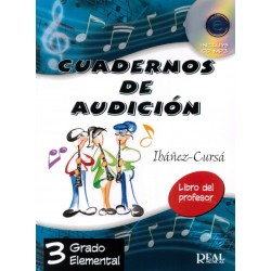 CUADERNOS DE AUDICION 3 GRADO ELEMENTAL (PROFE)